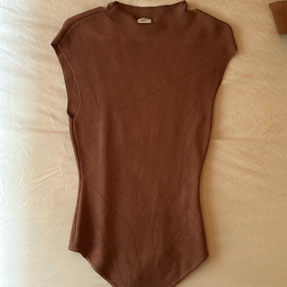 Abercrombie & Fitch Tops - Abercrombie Sweater Shell Bodysuit